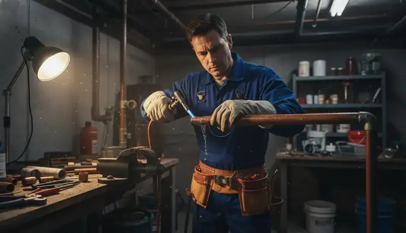 Burst Pipe Repair services in Martinsville, VA.