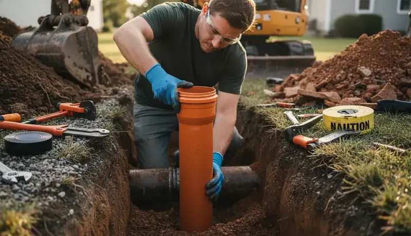 Sewer Line Replacement services in McAllen, TX.