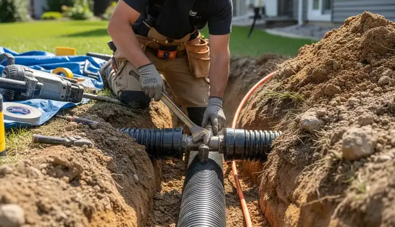 Sewer Line Replacement services in McHenry, IL.