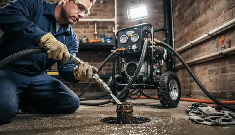 Hydro Jetting services in Memphis, FL.