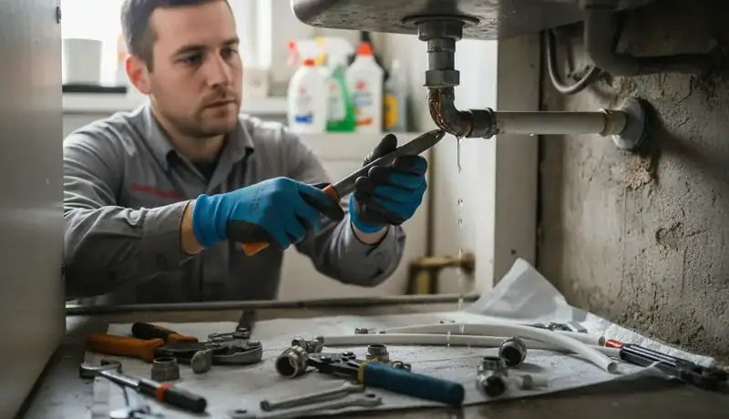 Burst Pipe Repair services in Midlothian, VA.