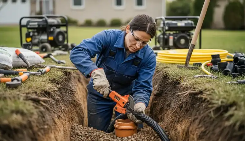 Sewer Line Replacement services in Midlothian, VA.
