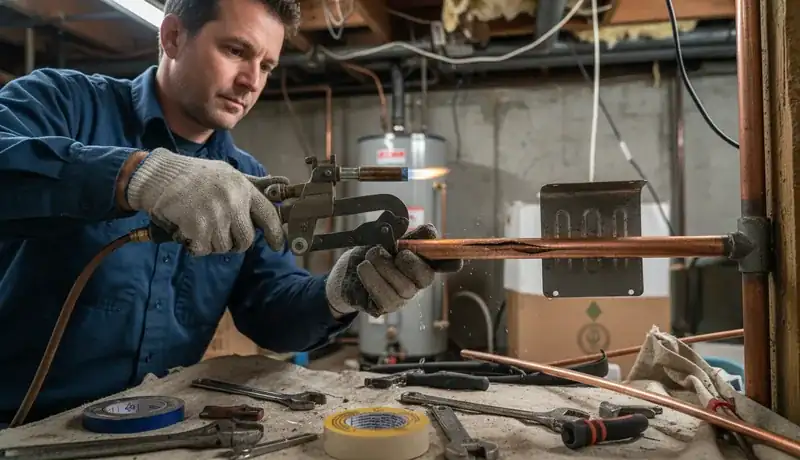 Burst Pipe Repair services in Milford, DE.