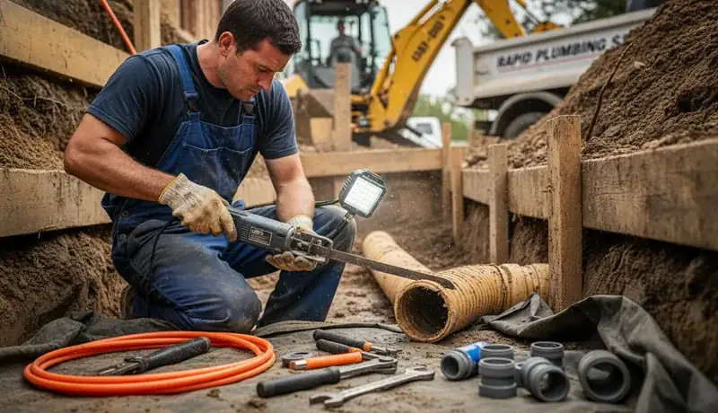 Sewer Line Repair services in Millersburg, PA.