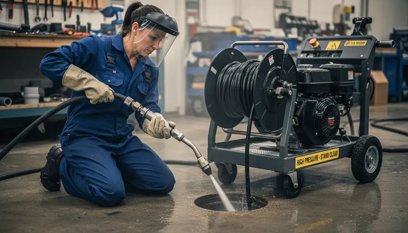 Hydro Jetting services in Monroe, NY.
