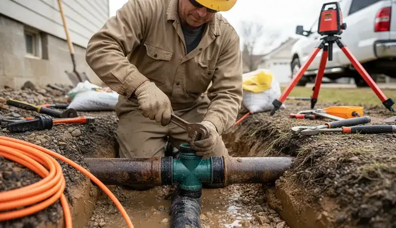 Sewer Line Repair services in New Martinsville, WV.