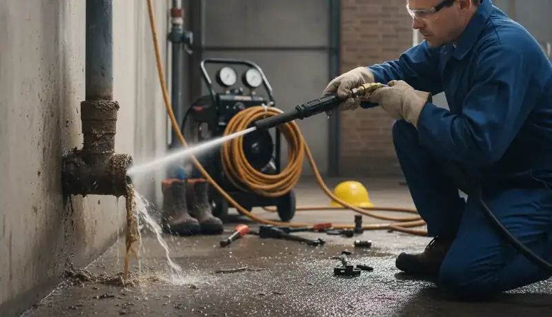 Hydro Jetting services in Newark, DE.