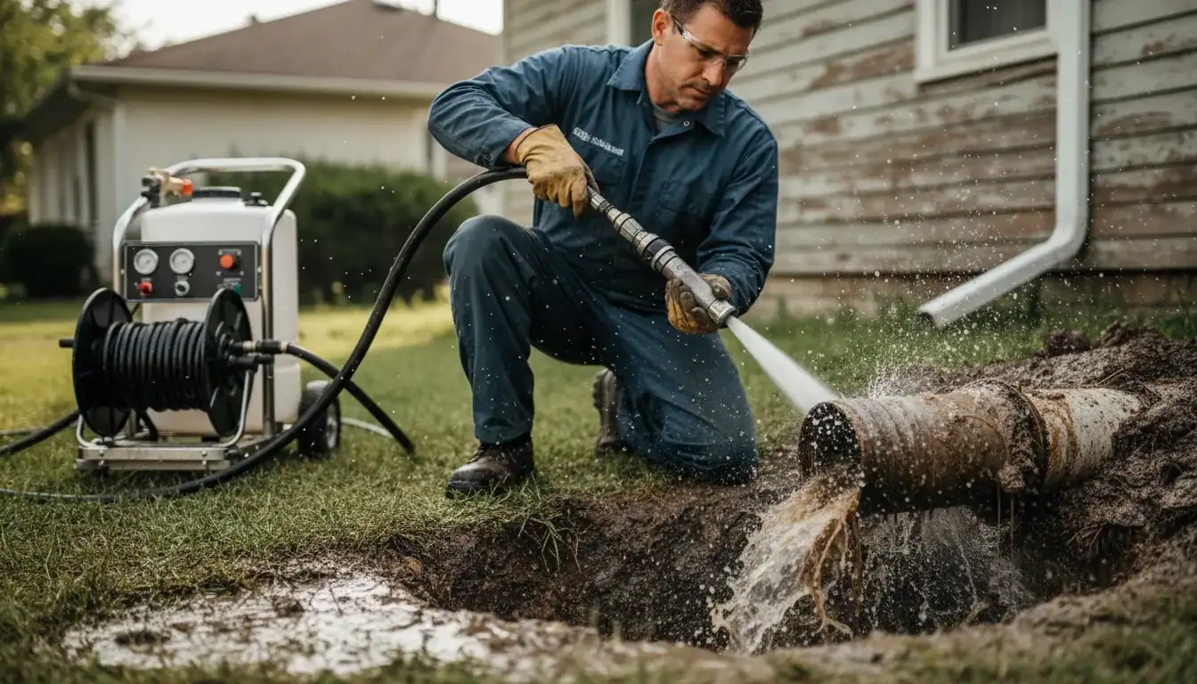 Hydro Jetting services in Newington, VA.