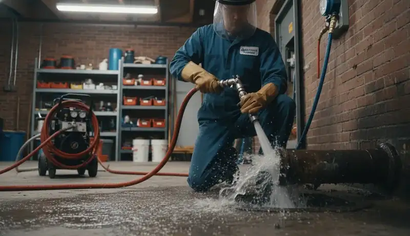 Hydro Jetting services in Newport East, RI.