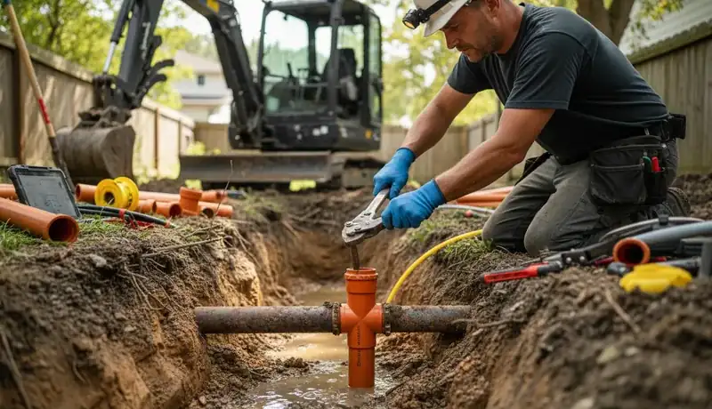 Sewer Line Repair services in Norco, CA.