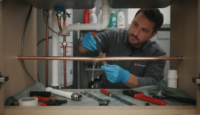 Burst Pipe Repair services in North Branford, CT.