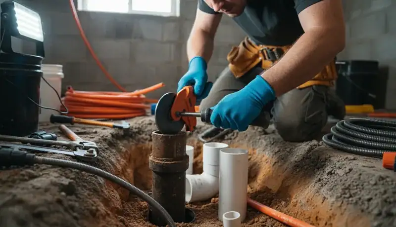 Sewer Line Repair services in Oakdale, CA.