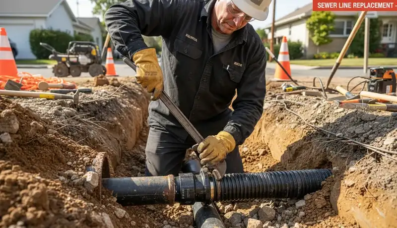 Sewer Line Replacement services in Oaklawn, IL.