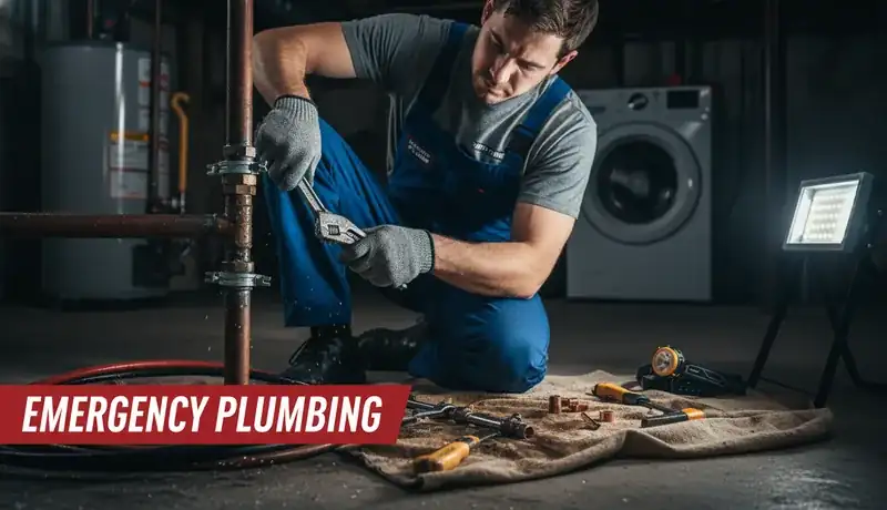 Emergency Plumbing services in Oklahoma City, OK.
