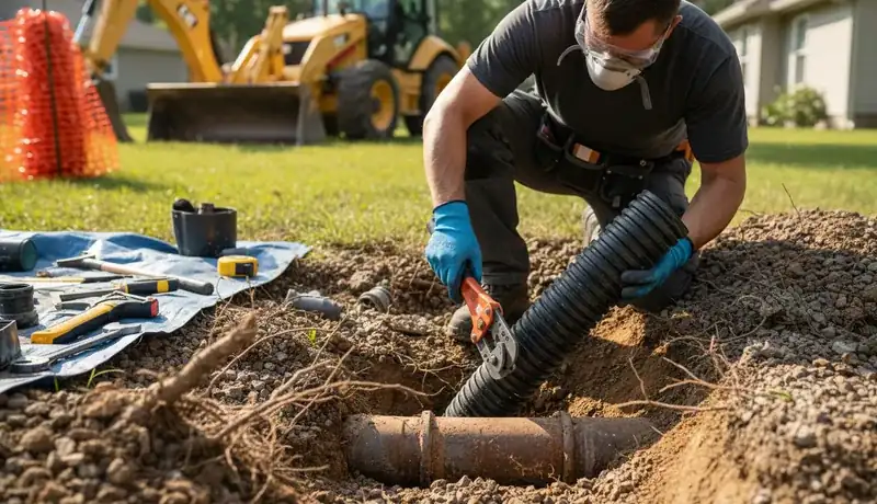Sewer Line Replacement services in Oklahoma City, OK.