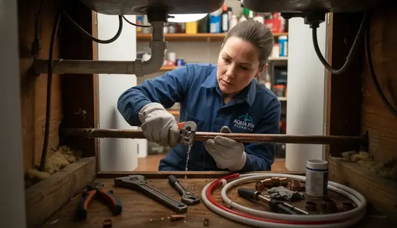 Burst Pipe Repair services in Old Stine, CA.