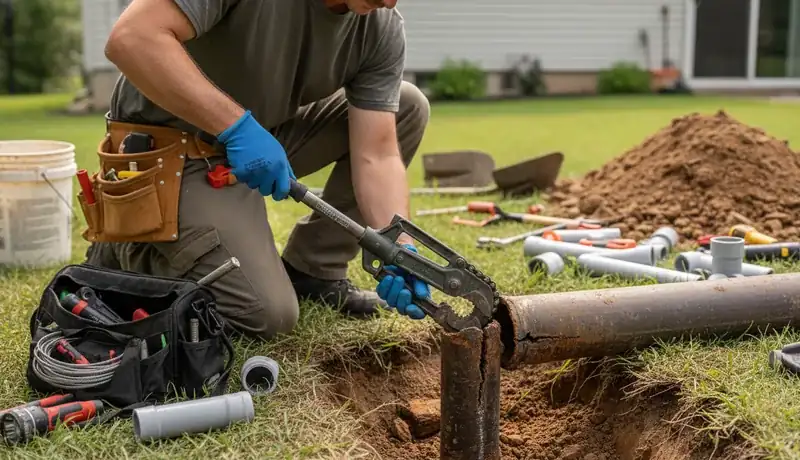 Sewer Line Repair services in Onalaska, WI.