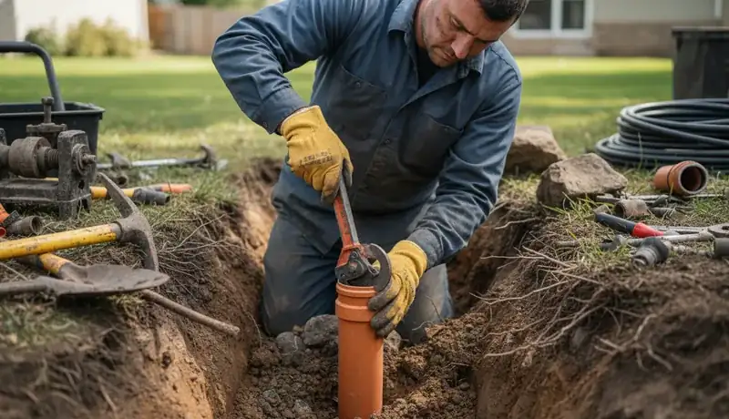 Sewer Line Repair services in Orchards, WA.