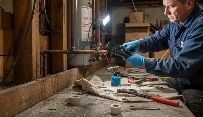 Burst Pipe Repair services in Owensboro, KY.