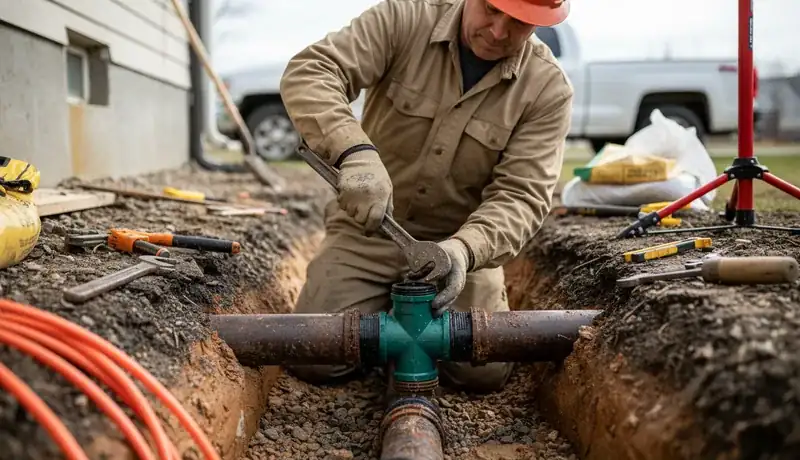 Sewer Line Repair services in Owensboro, KY.