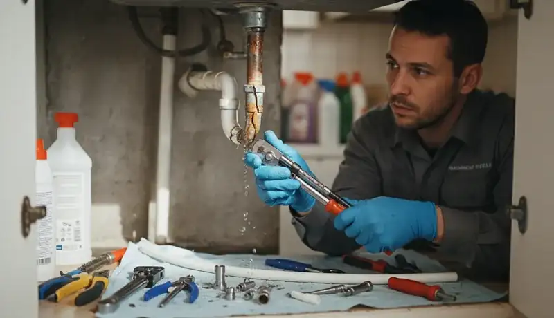 Burst Pipe Repair services in Pace, FL.