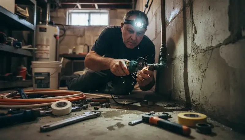 Water Leak Repair services in Papillion, NE.