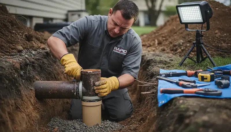 Sewer Line Repair services in Phenix City, AL.