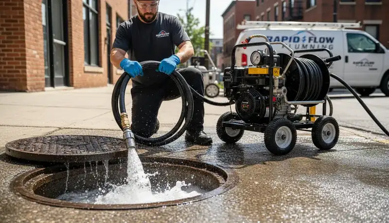 Hydro Jetting services in Philippi, WV.