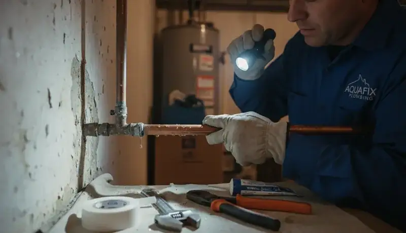 Water Leak Repair services in Pilot Mountain, NC.