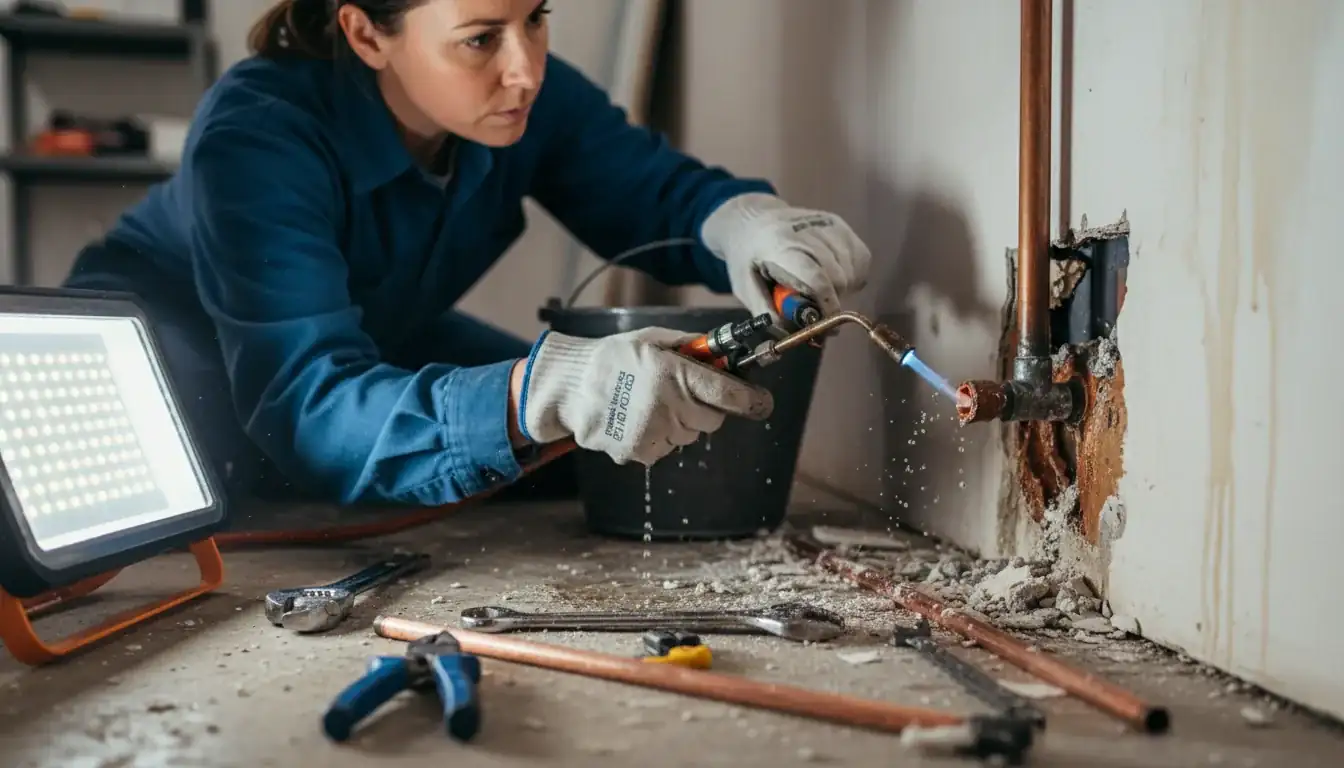 Burst Pipe Repair services in Pine Valley, CA.