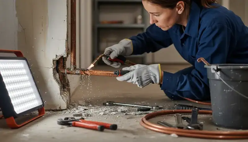 Burst Pipe Repair services in Piqua, OH.