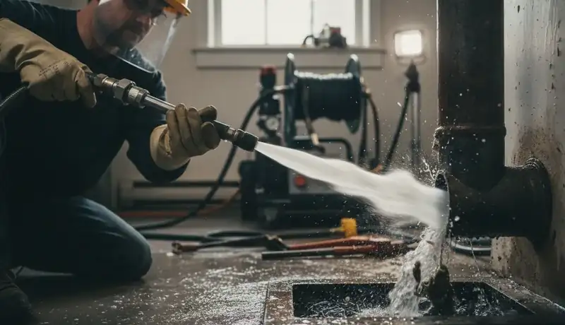 Hydro Jetting services in Pottsville, PA.