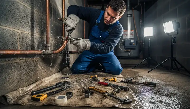 Burst Pipe Repair services in Rayne, LA.