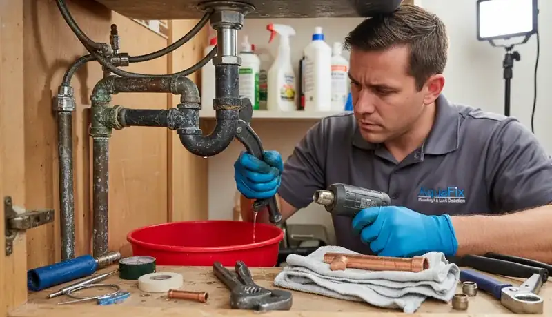 Water Leak Repair services in Richgrove, CA.