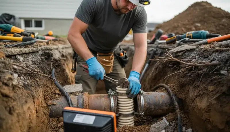 Sewer Line Repair services in Richmond, VA.