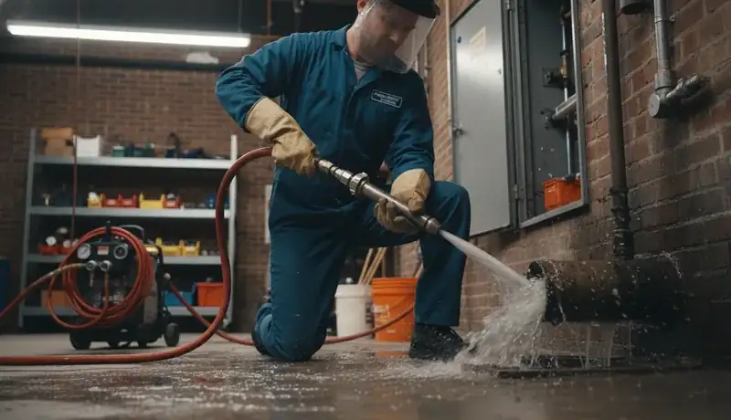 Hydro Jetting services in Riverside, MO.