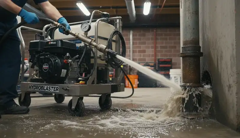 Hydro Jetting services in Rockingham, VT.