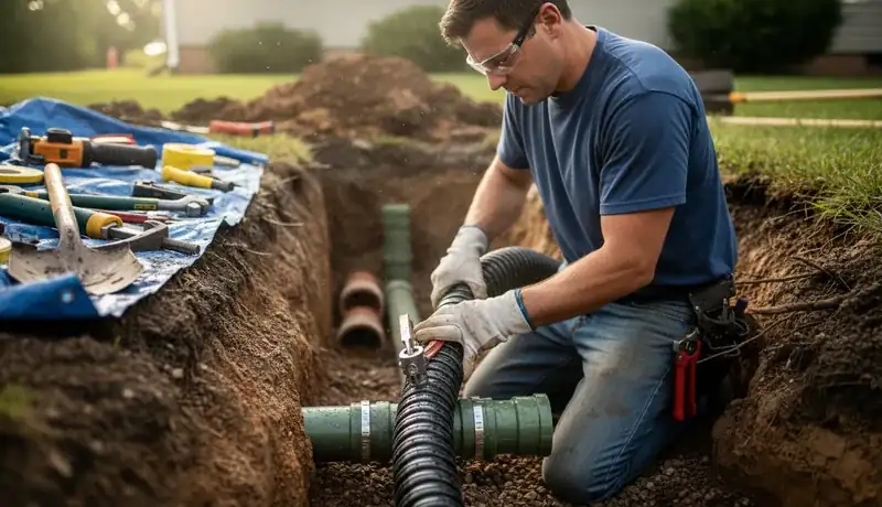 Sewer Line Replacement services in Rockingham, VT.