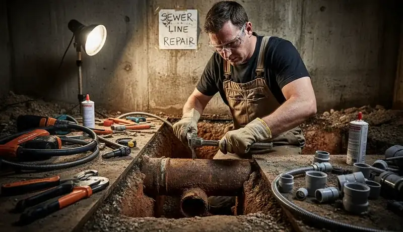 Sewer Line Repair services in Rolla, MO.