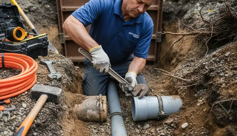 Sewer Line Repair services in Romulus, MI.