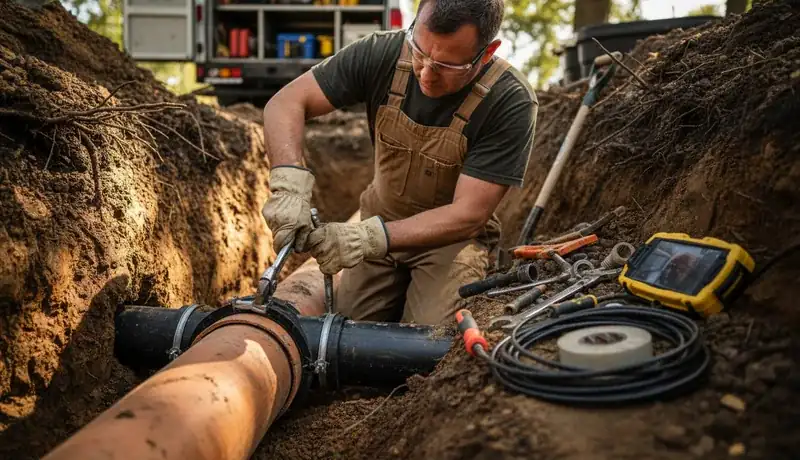 Sewer Line Repair services in Roswell, NM.