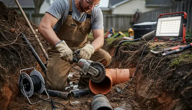 Sewer Line Repair services in Sand Springs, OK.