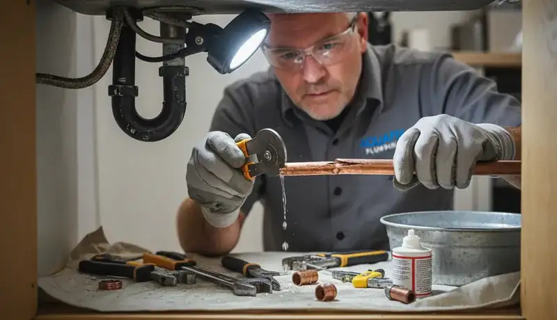 Burst Pipe Repair services in Santa Fe Springs, CA.