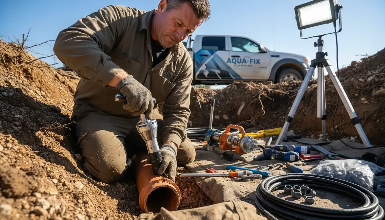 Sewer Line Repair services in Saugus, MA.