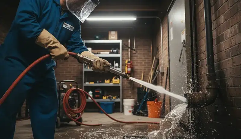 Hydro Jetting services in Scottsdale, AZ.