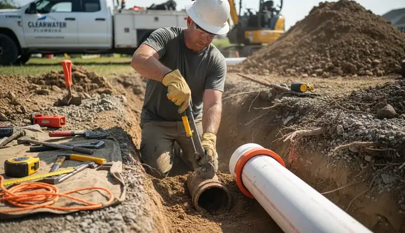 Sewer Line Replacement services in Selma, AL.