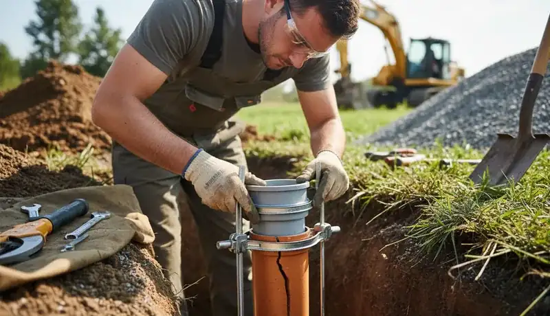 Sewer Line Repair services in Severna Park, MD.