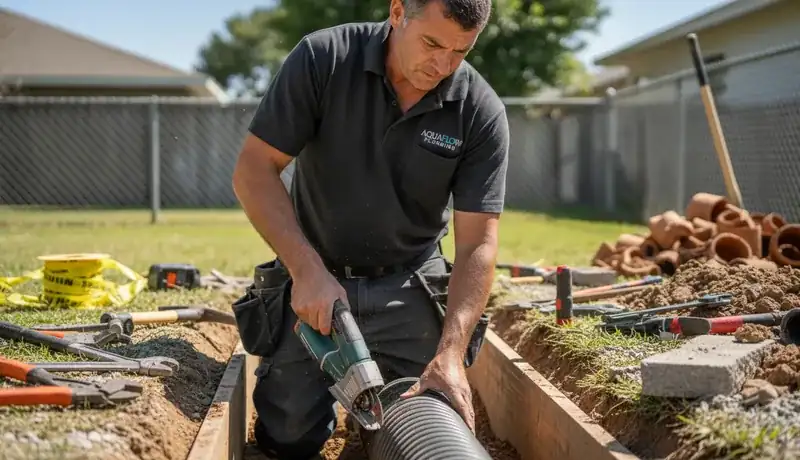 Sewer Line Replacement services in Sherman, TX.