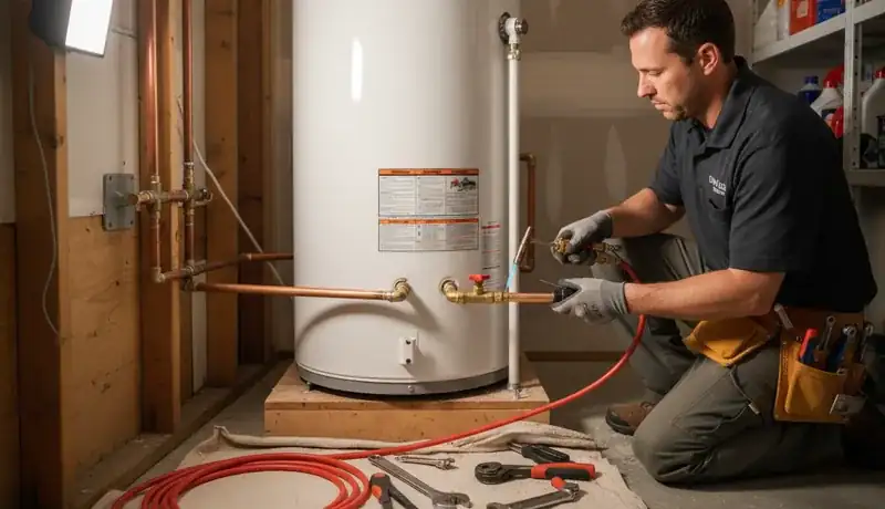 Water Heater Installation services in Shrewsbury, MA.