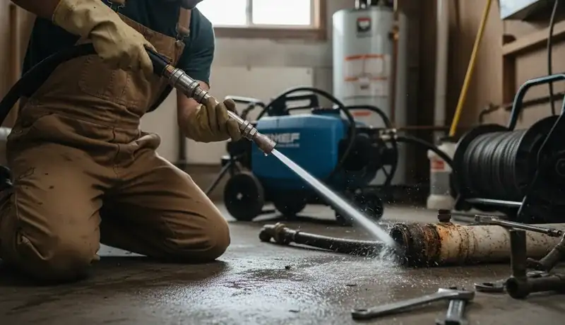 Hydro Jetting services in Spring, TX.